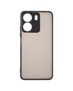 Чехол-накладка для Xiaomi Redmi 13C / Poco C65 Frame MakeFuture Черный (Black)