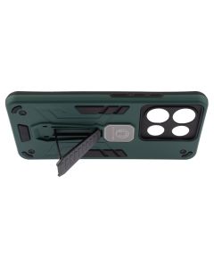 Чохол накладка для Xiaomi Redmi Note 13 Armor Magnetic Зелена (Dark Green)