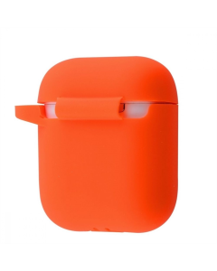 Чохол для AirPods 1/2 Silicone Case Помаранчевий (Orange)