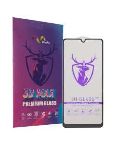 Захисне скло для Samsung A32/M32 3D Max MiaMi Чорне (Black)