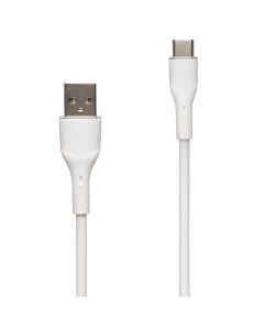 USB кабель Veron SC06 Type-C 1м Білий (White)
