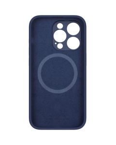 Чохол накладка для iPhone 14 Pro Max Silicone Nillkin LensWing Magnetic Синя (Blue) NEW