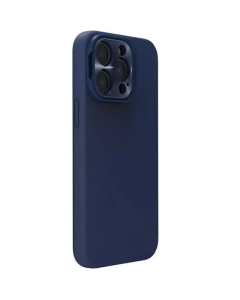 Чохол накладка для iPhone 14 Pro Max Silicone Nillkin LensWing Magnetic Синя (Blue) NEW