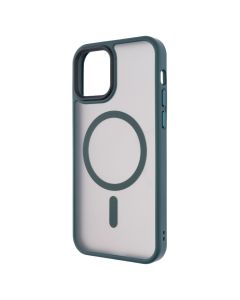 Чохол накладка для iPhone 12/12 Pro MiaMi Pjur with MagSafe Зелена (Cangling Green)