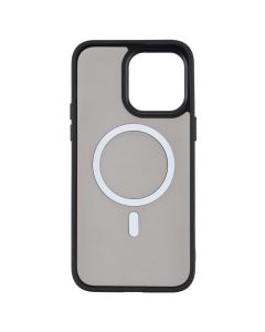 Чохол накладка для iPhone 14 Pro Max MiaMi Pjur with MagSafe Чорна (Black)