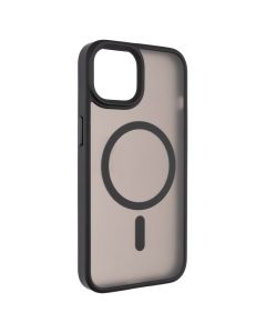 Чохол накладка для iPhone 14 MiaMi Pjur with MagSafe Чорна (Black)