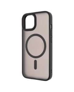 Чохол накладка для iPhone 14 MiaMi Pjur with MagSafe Чорна (Black)