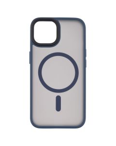Чохол накладка для iPhone 14 MiaMi Pjur with MagSafe Синя (Ocean Blue)