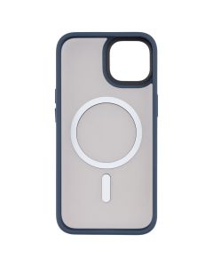 Чохол накладка для iPhone 14 MiaMi Pjur with MagSafe Синя (Ocean Blue)