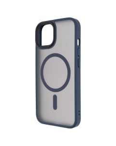 Чохол накладка для iPhone 14 MiaMi Pjur with MagSafe Синя (Ocean Blue)