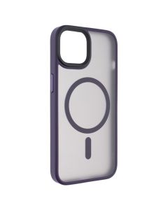 Чохол накладка для iPhone 14 MiaMi Pjur with MagSafe Фіолетова (Purple)