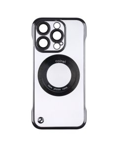 Чохол накладка для iPhone 15 Pro Slim Case with MagSafe Чорна (Black)