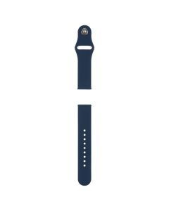 Ремінець для годинника Xiaomi Amazfit/Samsung Sport Band 20 мм Синій (Dark Blue)