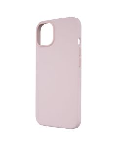 Чохол-накладка для iPhone 14 Proove Silicone Case с магнітним кільцем Рожевий (Меловий рожевий)