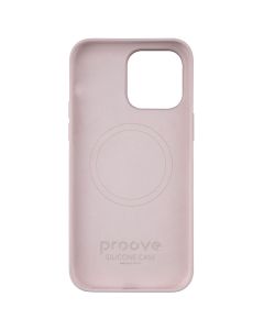 Чохол накладка для iPhone 14 Proove Silicone Case with Magnetic Ring Рожева (Chalk pink)