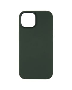 Чохол-накладка для iPhone 15 Proove Silicone Case с магнітним кільцем Зелена (Кипарис)