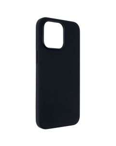 Чехол накладка для iPhone 15 Pro Max Proove Silicone Case with Magnetic Ring Черный (Black)