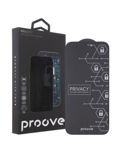 Захисне скло для iPhone 14 Pro Max Proove Privacy Чорне (Black)