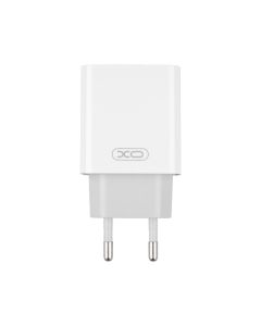 Зарядний пристрій XO L93 2.4A + кабель Type-C Білий (White)