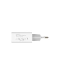 Зарядний пристрій XO L93 2.4A + кабель Type-C Білий (White)