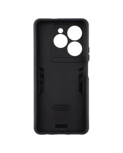 Чохол накладка для Tecno Spark 20 Pro/Hot 40/Hot 40 Pro Armor Magnetic Чорна (Black)