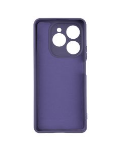 Чехол накладка для Tecno Spark 20 Pro/Hot 40/Hot 40 Pro WAVE Colorful Фиолетовый (Purple)
