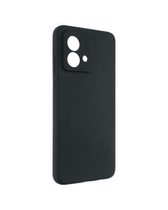 Чехол накладка для Motorola G84 Skin MakeFuture Черный (Black)