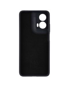 Чехол-накладка для Motorola G24 Silicone MakeFuture Черный (Black)