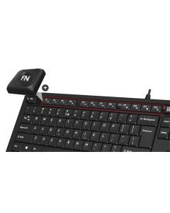 Клавіатура A4Tech FK10 Сіра (Grey)