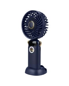 Вентилятор портативний DS 68 1200mAh Синій (Dark Blue)