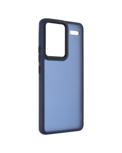 Чехол накладка для Xiaomi Redmi Note 13 Pro Plus WAVE Matte Color Case Синий (Полуночный синий)