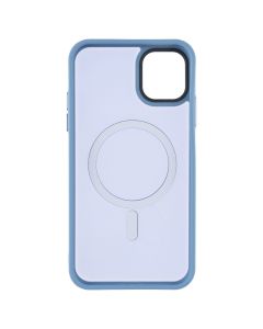 Чохол накладка для iPhone 11 WAVE Matte Insane MagSafe Синя (Sierra blue)