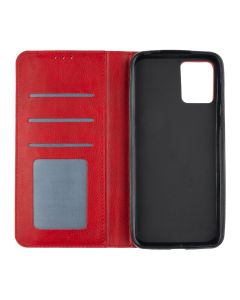 Чехол-кейс для Motorola E13 DM Book Case Leather Красный (Red)