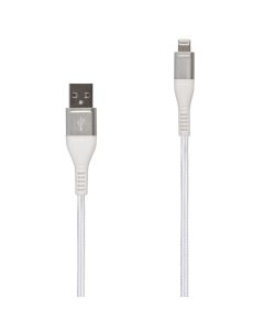USB-кабель Glasscove Braid 2 GB-AL12WH 2.4A Lightning 1м Белый
