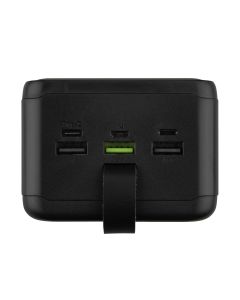 PowerBank 60000 mAh XO PR159 QC22.5W PD20W Чорна (Black)