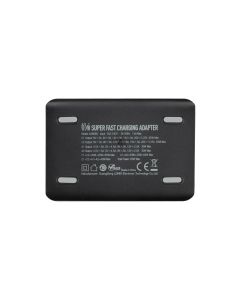 Зарядний пристрій LDNIO A4808Q 65W LED Чорний (Black)