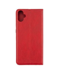 Чехол кейс для Samsung A05 DM Book Case Leather Красный (Red)