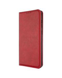 Чехол кейс для Samsung A05 DM Book Case Leather Красный (Red)