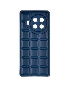 Чехол-накладка для TECNO Spark 20 Pro Plus Quadrate Case Синий (Blue)