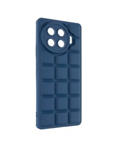 Чехол-накладка для TECNO Spark 20 Pro Plus Quadrate Case Синий (Blue)