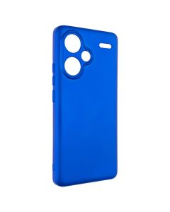 Чохол накладка для Xiaomi Redmi Note 13 Pro Plus Soft Case METALLIC  Синя (Blue)