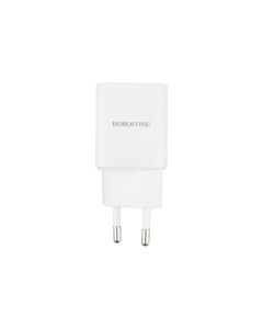 Зарядний пристрій Borofone BN7 PD20W+QC3.0 Білий (White)