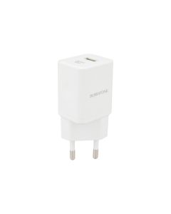 Зарядний пристрій Borofone BN7 PD20W+QC3.0 Білий (White)