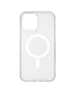 Чехол накладка для iPhone 12 Pro Max Gear4 Clear MagSafe Прозрачный