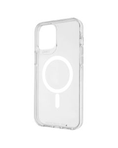 Чехол накладка для iPhone 12 Pro Max Gear4 Clear MagSafe Прозрачный