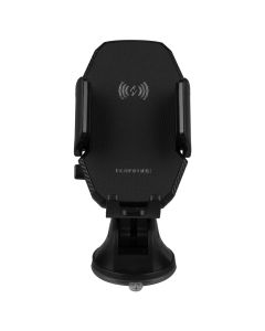 Автотримач Borofone BH214 Central Console 15W з бездротовою зарядкою Чорний (Black)