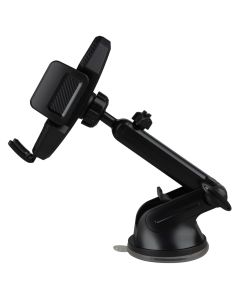 Автотримач Borofone BH214 Central Console 15W з бездротовою зарядкою Чорний (Black)