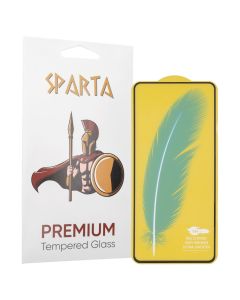 Захисне скло для TECNO Pova 6 6D UA Sparta Чорне (Black)