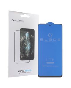 Захисне скло для Xiaomi Redmi 13C / Poco C65 BLADE LITE Full Glue 3D Чорне (Black)