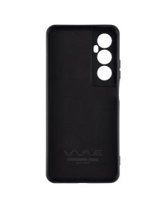 Чехол накладка для Realme C65 WAVE Colorful Черный (Black)